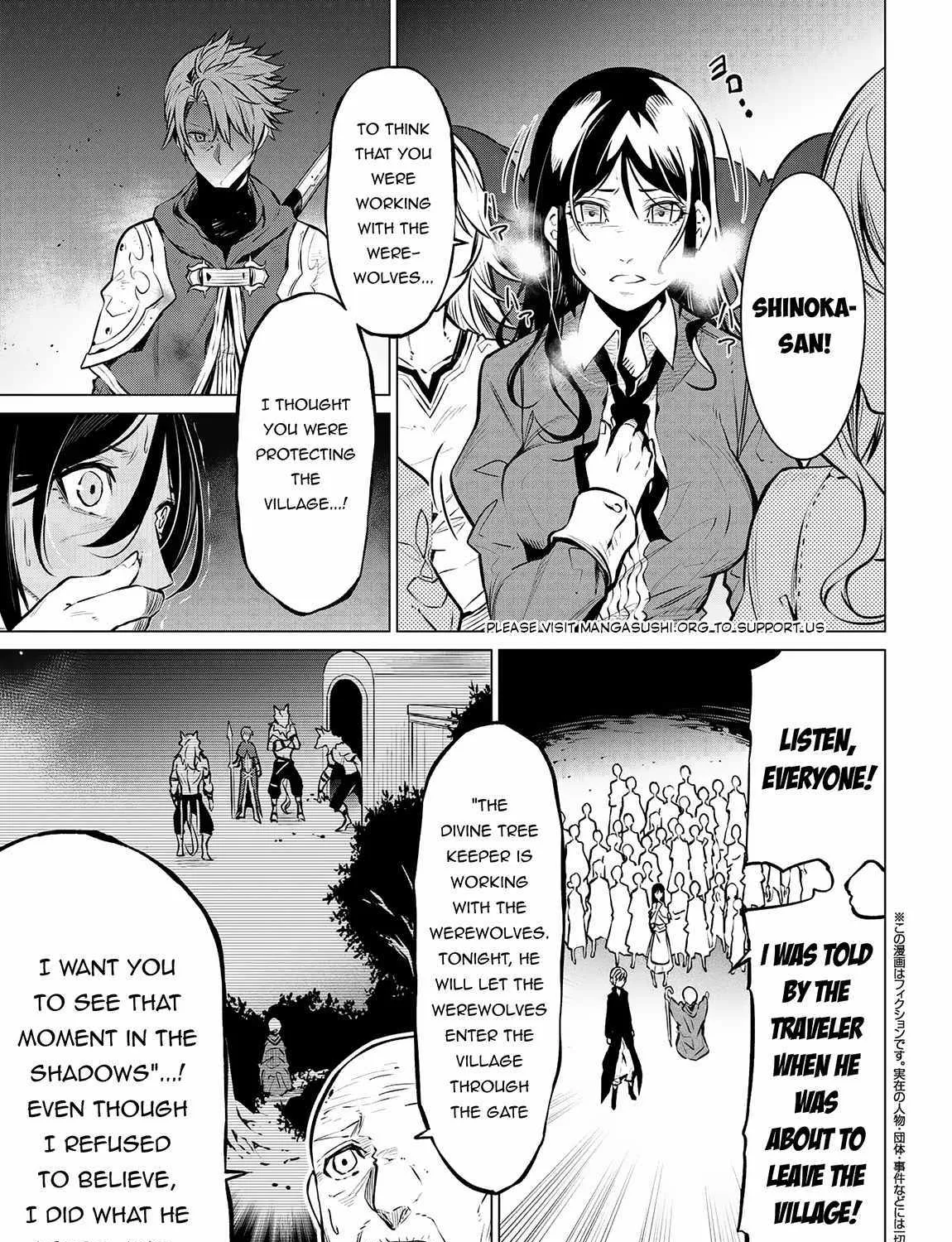 SSS RANK DUNGEON DE KNIFE ICHIHON TEWATASARE TSUIHOU SARETA HAKUMA DOUSHI: YGGDRASIL NO NOROI NIYORI JAKUTEN DEARU MARYOKU FUSOKU O KOKUFUKUSHI SEKAI SAIKYOU E TO ITARU Chapter 11.1 page 3 - 
