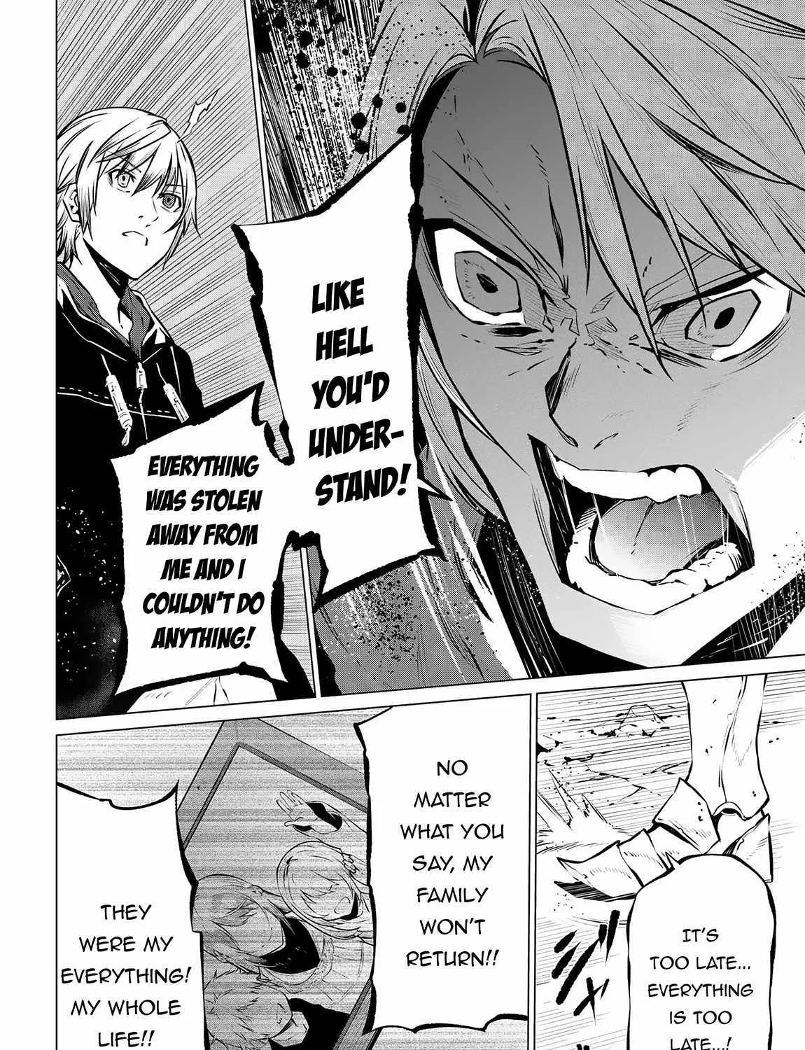 SSS RANK DUNGEON DE KNIFE ICHIHON TEWATASARE TSUIHOU SARETA HAKUMA DOUSHI: YGGDRASIL NO NOROI NIYORI JAKUTEN DEARU MARYOKU FUSOKU O KOKUFUKUSHI SEKAI SAIKYOU E TO ITARU Chapter 11.1 page 21 - 