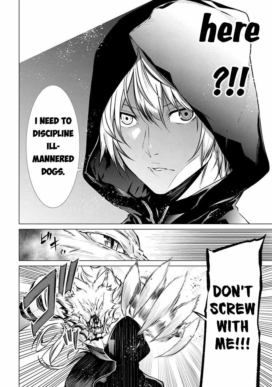 SSS RANK DUNGEON DE KNIFE ICHIHON TEWATASARE TSUIHOU SARETA HAKUMA DOUSHI: YGGDRASIL NO NOROI NIYORI JAKUTEN DEARU MARYOKU FUSOKU O KOKUFUKUSHI SEKAI SAIKYOU E TO ITARU Chapter 11 page 5 - 