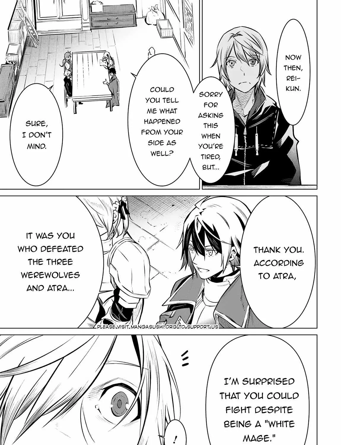 SSS RANK DUNGEON DE KNIFE ICHIHON TEWATASARE TSUIHOU SARETA HAKUMA DOUSHI: YGGDRASIL NO NOROI NIYORI JAKUTEN DEARU MARYOKU FUSOKU O KOKUFUKUSHI SEKAI SAIKYOU E TO ITARU Chapter 13.1 page 11 - 