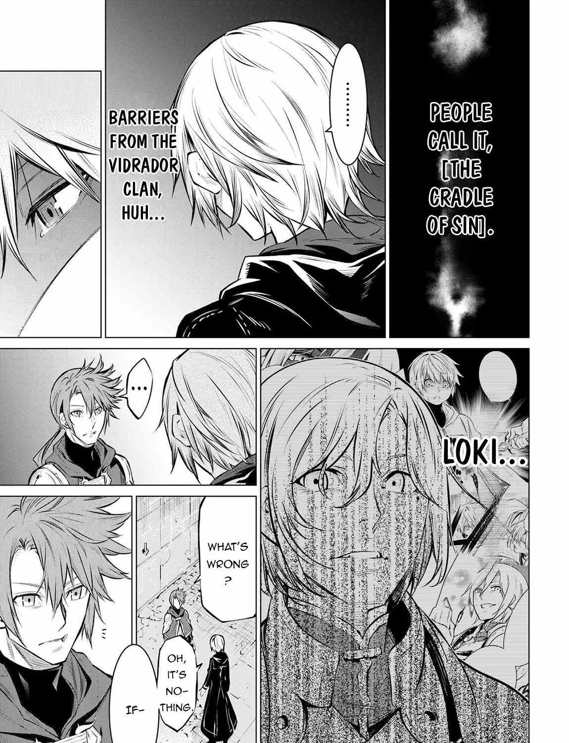 SSS RANK DUNGEON DE KNIFE ICHIHON TEWATASARE TSUIHOU SARETA HAKUMA DOUSHI: YGGDRASIL NO NOROI NIYORI JAKUTEN DEARU MARYOKU FUSOKU O KOKUFUKUSHI SEKAI SAIKYOU E TO ITARU Chapter 13 page 14 - 