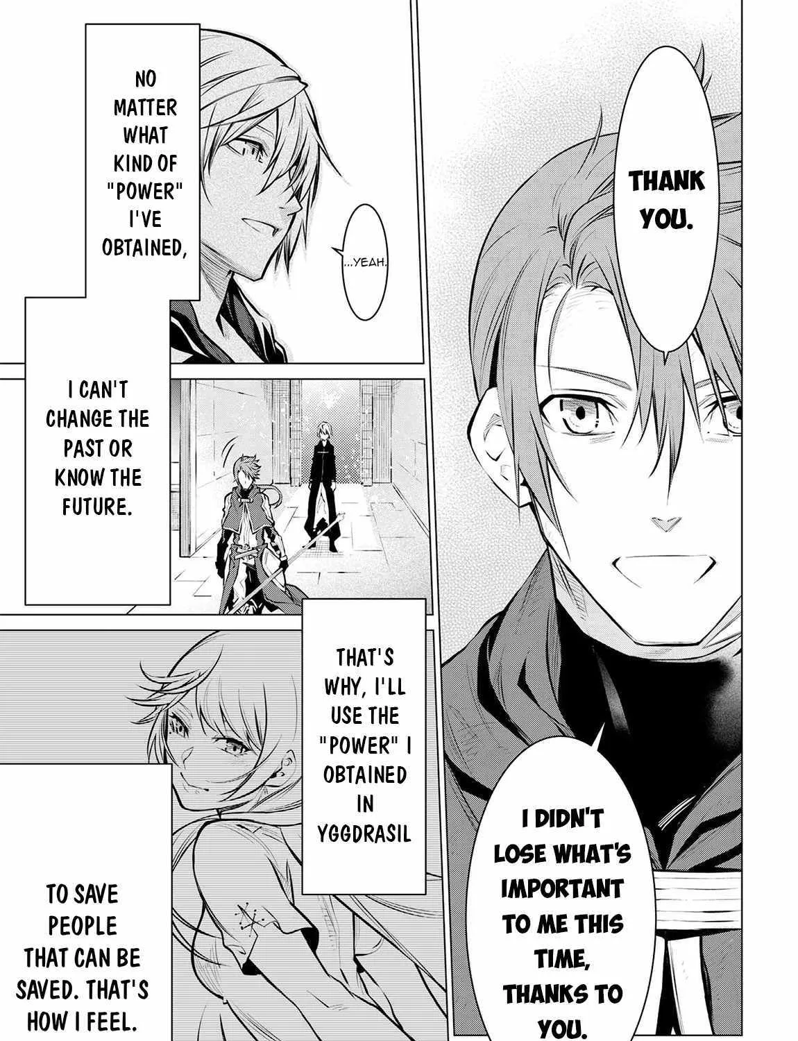 SSS RANK DUNGEON DE KNIFE ICHIHON TEWATASARE TSUIHOU SARETA HAKUMA DOUSHI: YGGDRASIL NO NOROI NIYORI JAKUTEN DEARU MARYOKU FUSOKU O KOKUFUKUSHI SEKAI SAIKYOU E TO ITARU Chapter 13 page 18 - 