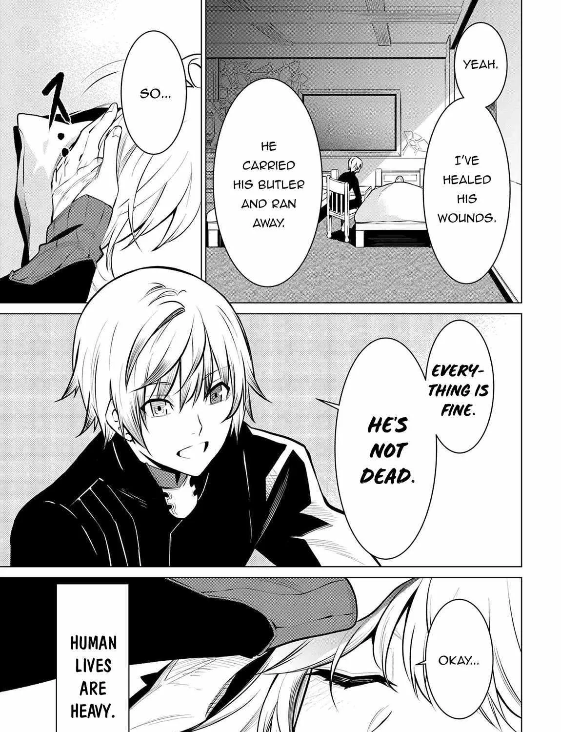 SSS RANK DUNGEON DE KNIFE ICHIHON TEWATASARE TSUIHOU SARETA HAKUMA DOUSHI: YGGDRASIL NO NOROI NIYORI JAKUTEN DEARU MARYOKU FUSOKU O KOKUFUKUSHI SEKAI SAIKYOU E TO ITARU Chapter 17 page 14 - 