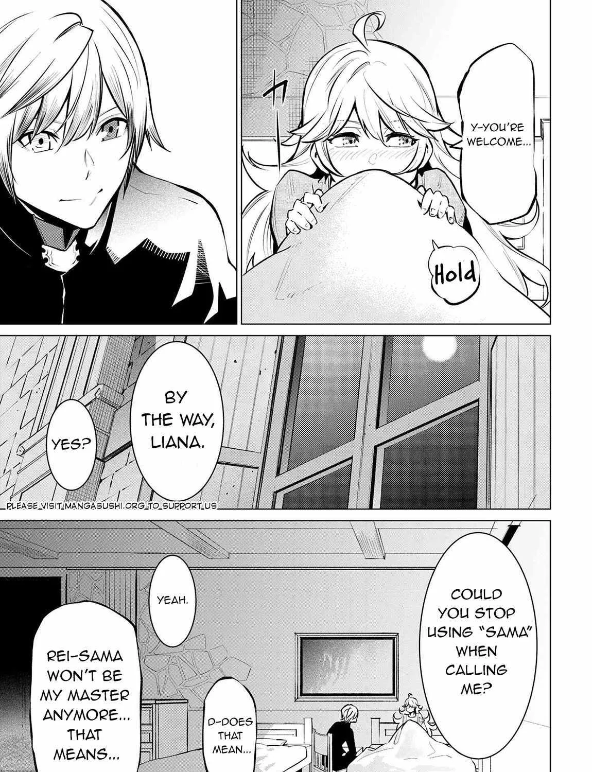 SSS RANK DUNGEON DE KNIFE ICHIHON TEWATASARE TSUIHOU SARETA HAKUMA DOUSHI: YGGDRASIL NO NOROI NIYORI JAKUTEN DEARU MARYOKU FUSOKU O KOKUFUKUSHI SEKAI SAIKYOU E TO ITARU Chapter 17 page 38 - 