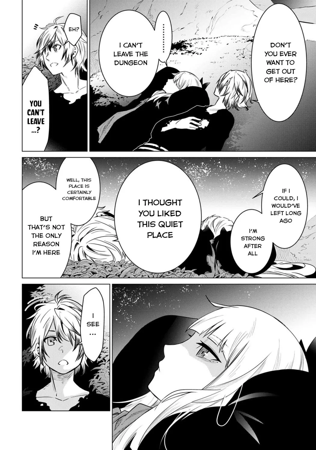 SSS RANK DUNGEON DE KNIFE ICHIHON TEWATASARE TSUIHOU SARETA HAKUMA DOUSHI: YGGDRASIL NO NOROI NIYORI JAKUTEN DEARU MARYOKU FUSOKU O KOKUFUKUSHI SEKAI SAIKYOU E TO ITARU Chapter 2.2 page 22 - 
