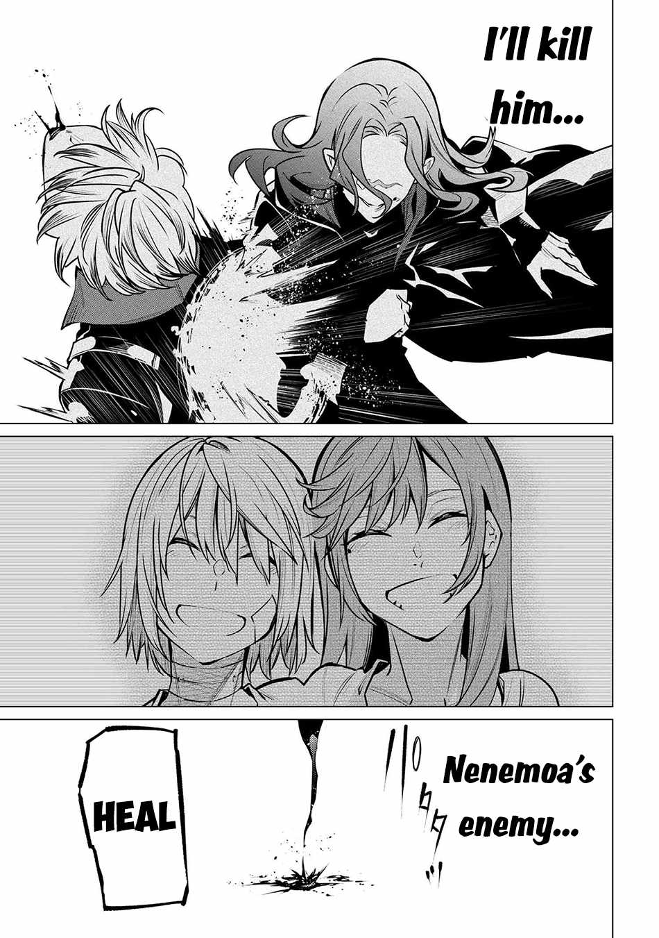 SSS RANK DUNGEON DE KNIFE ICHIHON TEWATASARE TSUIHOU SARETA HAKUMA DOUSHI: YGGDRASIL NO NOROI NIYORI JAKUTEN DEARU MARYOKU FUSOKU O KOKUFUKUSHI SEKAI SAIKYOU E TO ITARU Chapter 20.2 page 8 - 