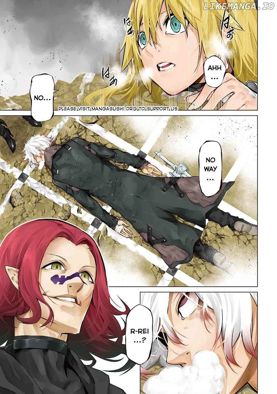SSS RANK DUNGEON DE KNIFE ICHIHON TEWATASARE TSUIHOU SARETA HAKUMA DOUSHI: YGGDRASIL NO NOROI NIYORI JAKUTEN DEARU MARYOKU FUSOKU O KOKUFUKUSHI SEKAI SAIKYOU E TO ITARU Chapter 21.1 page 4 - 