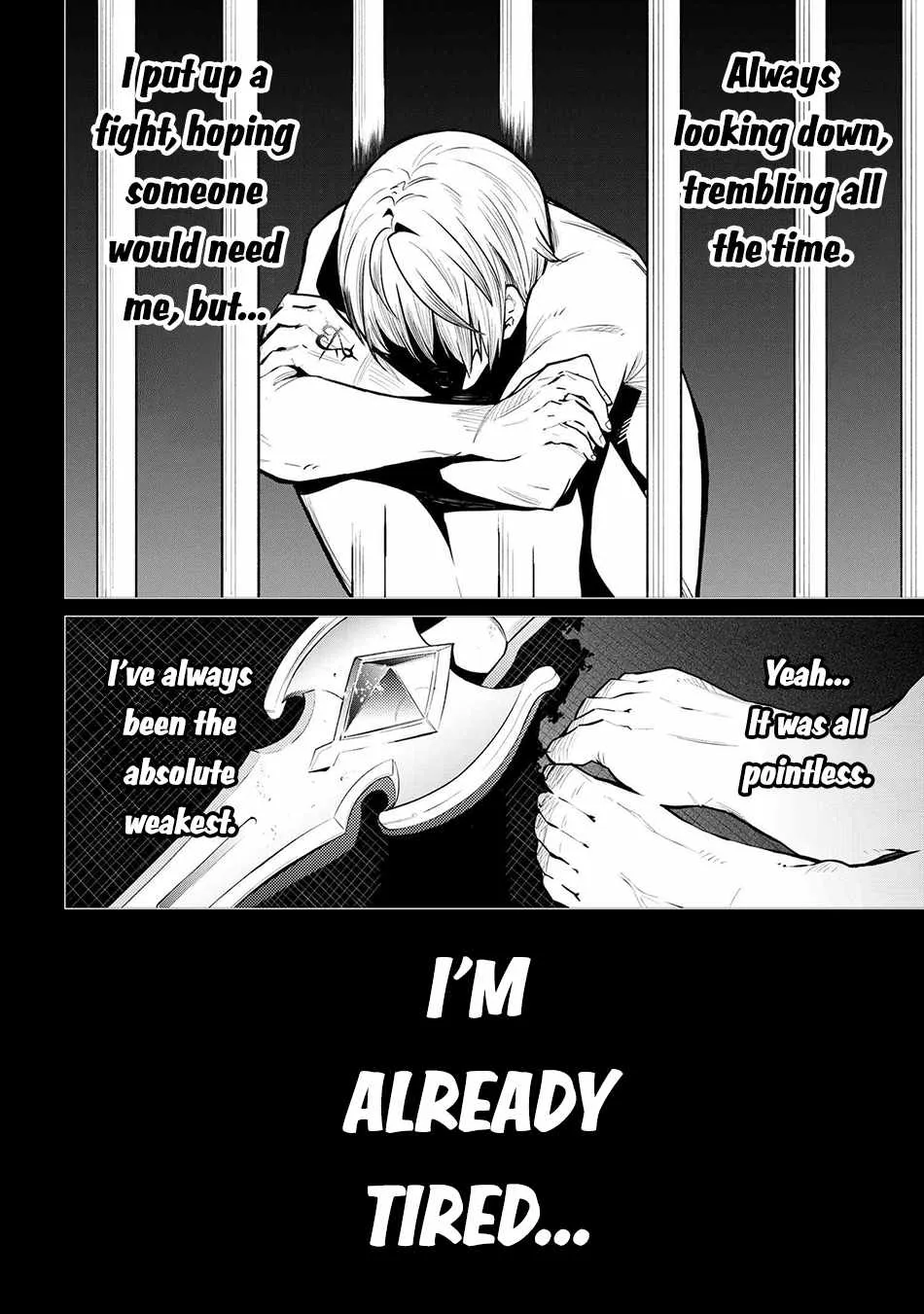 SSS RANK DUNGEON DE KNIFE ICHIHON TEWATASARE TSUIHOU SARETA HAKUMA DOUSHI: YGGDRASIL NO NOROI NIYORI JAKUTEN DEARU MARYOKU FUSOKU O KOKUFUKUSHI SEKAI SAIKYOU E TO ITARU Chapter 21 page 22 - 