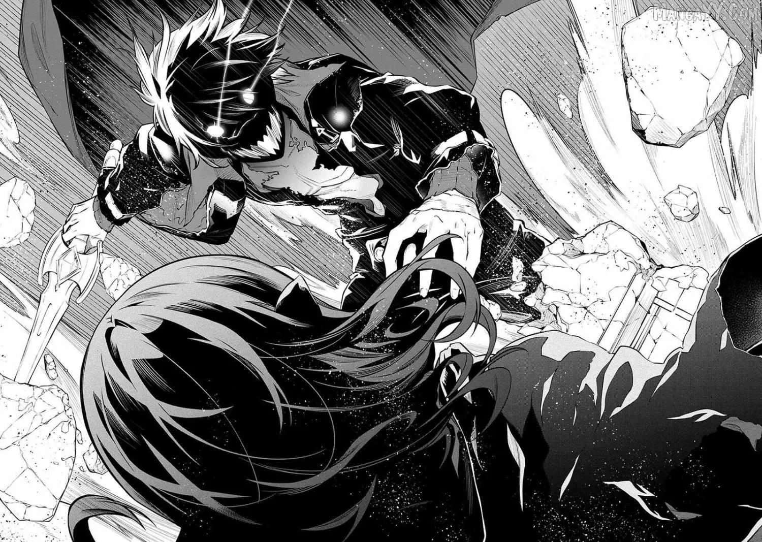 SSS RANK DUNGEON DE KNIFE ICHIHON TEWATASARE TSUIHOU SARETA HAKUMA DOUSHI: YGGDRASIL NO NOROI NIYORI JAKUTEN DEARU MARYOKU FUSOKU O KOKUFUKUSHI SEKAI SAIKYOU E TO ITARU Chapter 23.2 page 1 - 