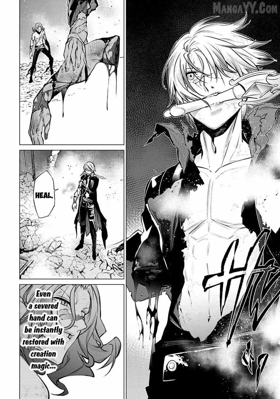 SSS RANK DUNGEON DE KNIFE ICHIHON TEWATASARE TSUIHOU SARETA HAKUMA DOUSHI: YGGDRASIL NO NOROI NIYORI JAKUTEN DEARU MARYOKU FUSOKU O KOKUFUKUSHI SEKAI SAIKYOU E TO ITARU Chapter 23.2 page 11 - 