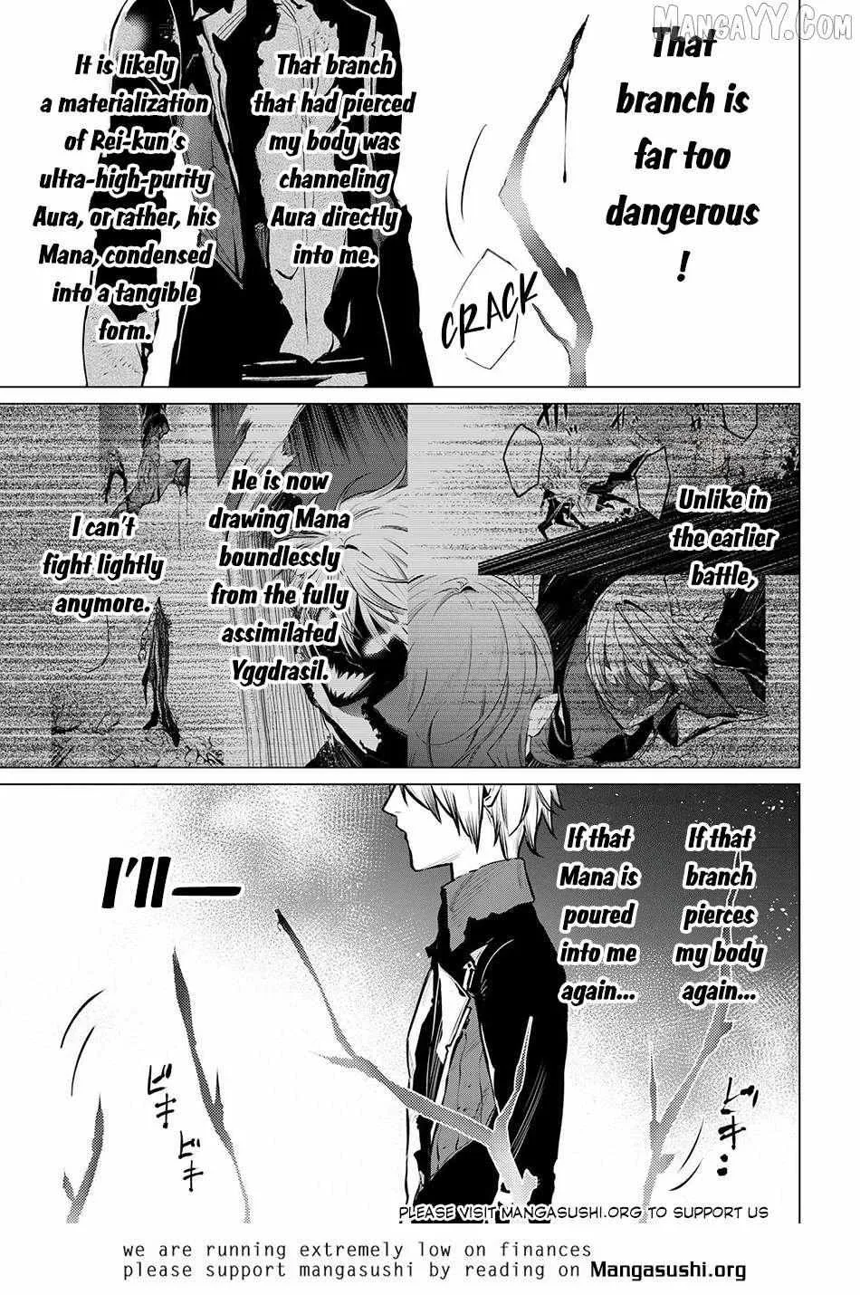 SSS RANK DUNGEON DE KNIFE ICHIHON TEWATASARE TSUIHOU SARETA HAKUMA DOUSHI: YGGDRASIL NO NOROI NIYORI JAKUTEN DEARU MARYOKU FUSOKU O KOKUFUKUSHI SEKAI SAIKYOU E TO ITARU Chapter 23.3 page 7 - 