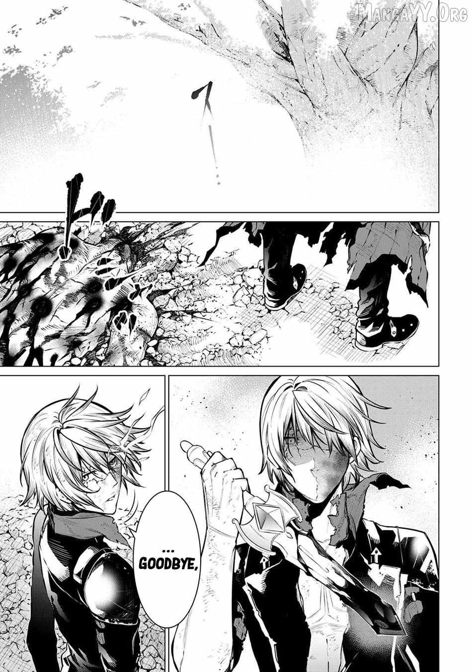 SSS RANK DUNGEON DE KNIFE ICHIHON TEWATASARE TSUIHOU SARETA HAKUMA DOUSHI: YGGDRASIL NO NOROI NIYORI JAKUTEN DEARU MARYOKU FUSOKU O KOKUFUKUSHI SEKAI SAIKYOU E TO ITARU Chapter 24 page 17 - 