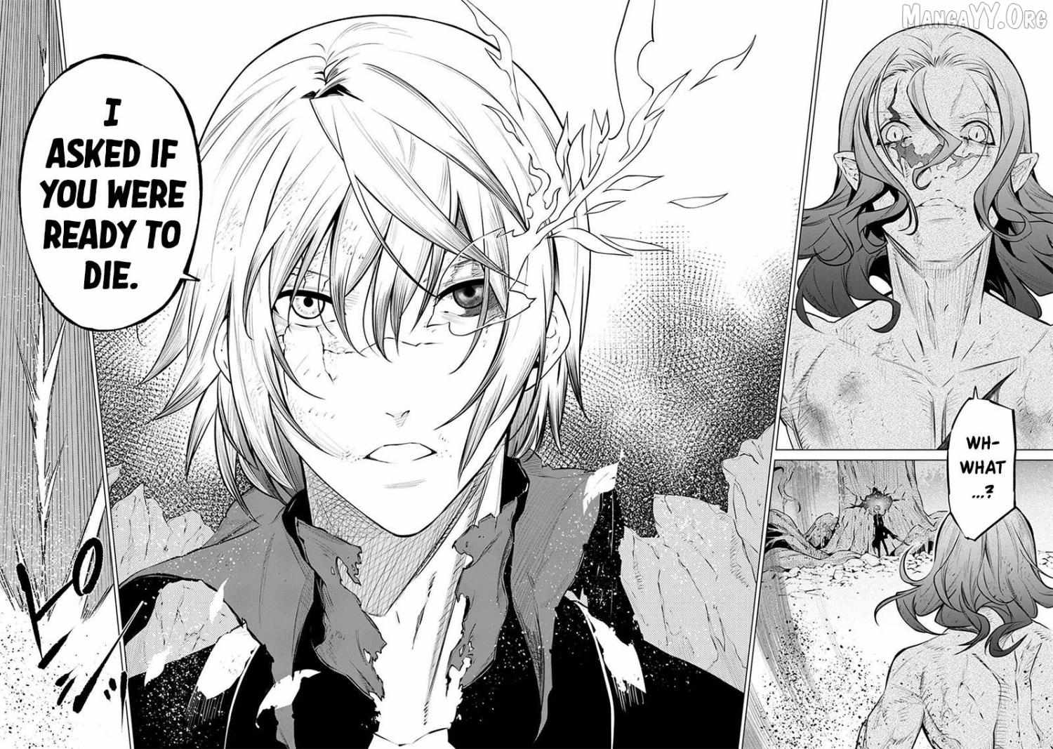 SSS RANK DUNGEON DE KNIFE ICHIHON TEWATASARE TSUIHOU SARETA HAKUMA DOUSHI: YGGDRASIL NO NOROI NIYORI JAKUTEN DEARU MARYOKU FUSOKU O KOKUFUKUSHI SEKAI SAIKYOU E TO ITARU Chapter 24 page 10 - 