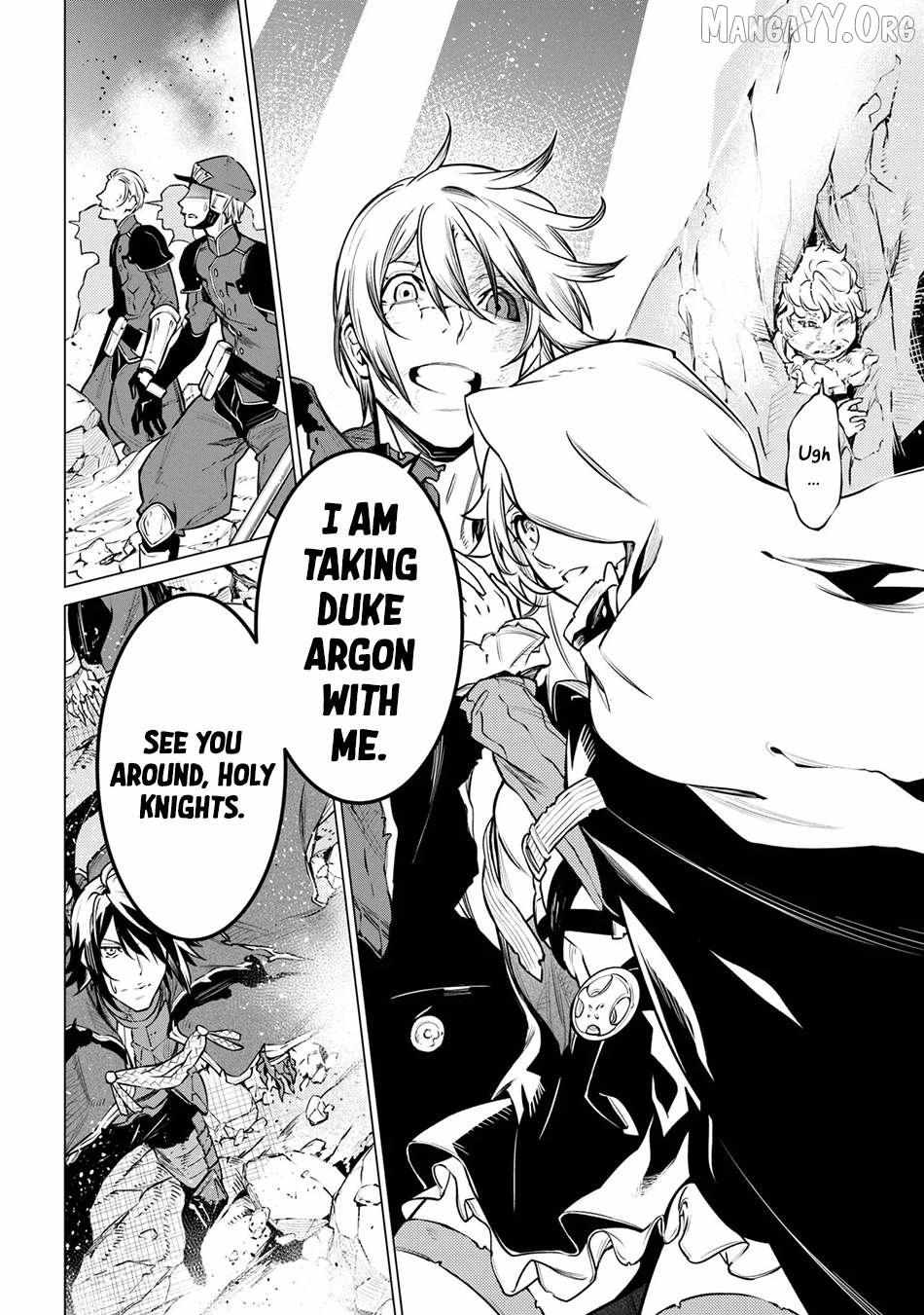 SSS RANK DUNGEON DE KNIFE ICHIHON TEWATASARE TSUIHOU SARETA HAKUMA DOUSHI: YGGDRASIL NO NOROI NIYORI JAKUTEN DEARU MARYOKU FUSOKU O KOKUFUKUSHI SEKAI SAIKYOU E TO ITARU Chapter 26 page 30 - 