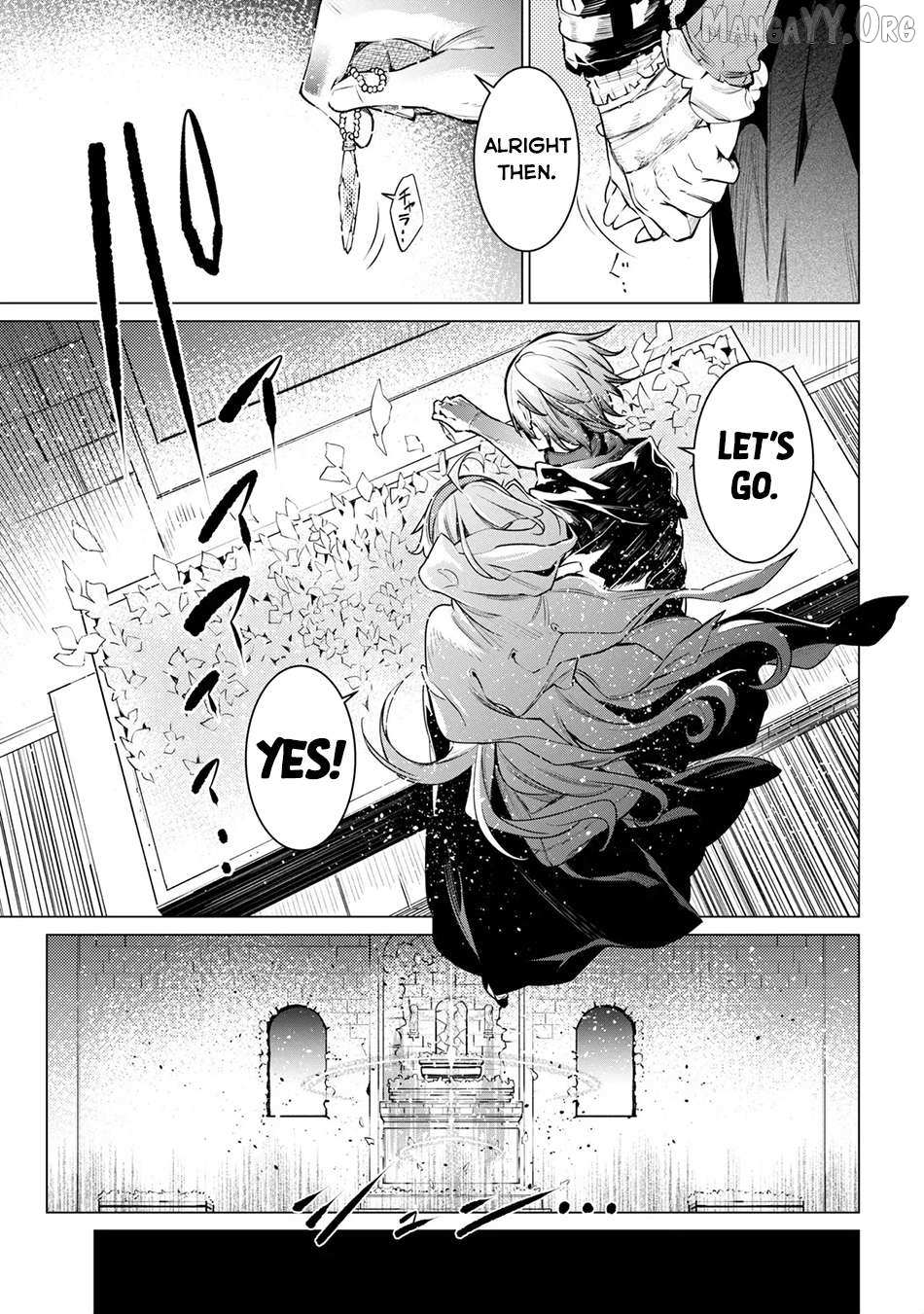 SSS RANK DUNGEON DE KNIFE ICHIHON TEWATASARE TSUIHOU SARETA HAKUMA DOUSHI: YGGDRASIL NO NOROI NIYORI JAKUTEN DEARU MARYOKU FUSOKU O KOKUFUKUSHI SEKAI SAIKYOU E TO ITARU Chapter 27 page 12 - 