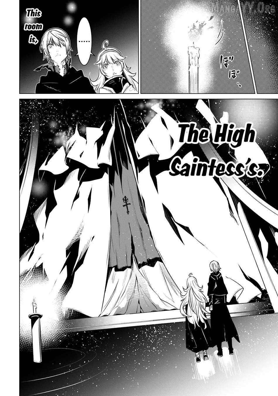 SSS RANK DUNGEON DE KNIFE ICHIHON TEWATASARE TSUIHOU SARETA HAKUMA DOUSHI: YGGDRASIL NO NOROI NIYORI JAKUTEN DEARU MARYOKU FUSOKU O KOKUFUKUSHI SEKAI SAIKYOU E TO ITARU Chapter 27 page 25 - 