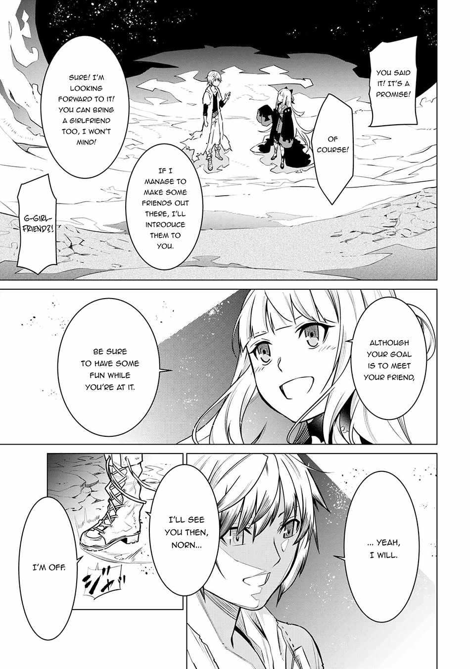 SSS RANK DUNGEON DE KNIFE ICHIHON TEWATASARE TSUIHOU SARETA HAKUMA DOUSHI: YGGDRASIL NO NOROI NIYORI JAKUTEN DEARU MARYOKU FUSOKU O KOKUFUKUSHI SEKAI SAIKYOU E TO ITARU Chapter 3.2 page 15 - 