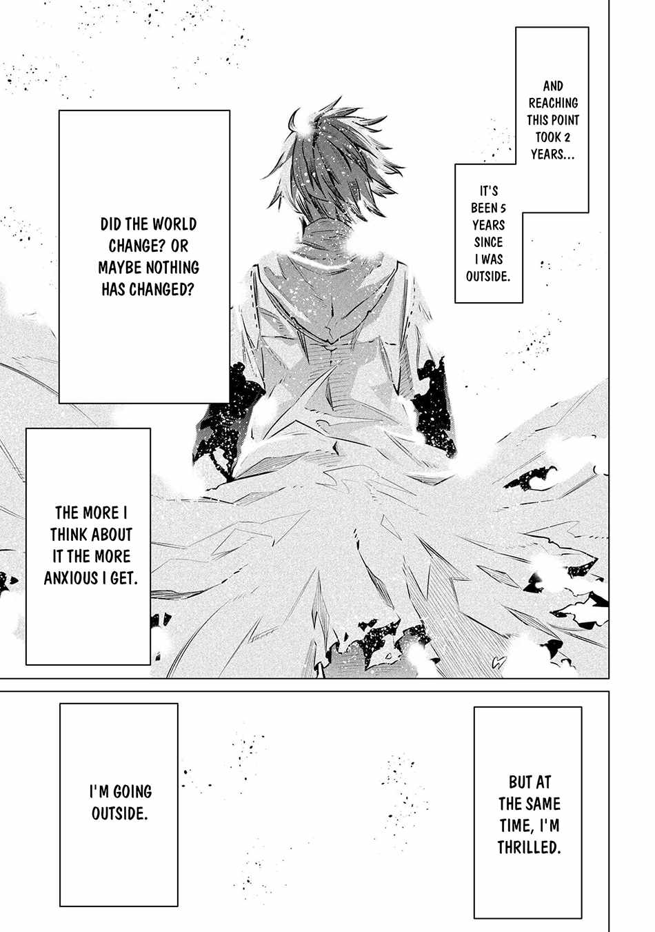 SSS RANK DUNGEON DE KNIFE ICHIHON TEWATASARE TSUIHOU SARETA HAKUMA DOUSHI: YGGDRASIL NO NOROI NIYORI JAKUTEN DEARU MARYOKU FUSOKU O KOKUFUKUSHI SEKAI SAIKYOU E TO ITARU Chapter 3.2 page 17 - 