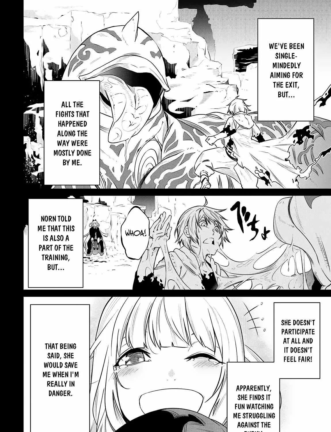 SSS RANK DUNGEON DE KNIFE ICHIHON TEWATASARE TSUIHOU SARETA HAKUMA DOUSHI: YGGDRASIL NO NOROI NIYORI JAKUTEN DEARU MARYOKU FUSOKU O KOKUFUKUSHI SEKAI SAIKYOU E TO ITARU Chapter 3 page 18 - 