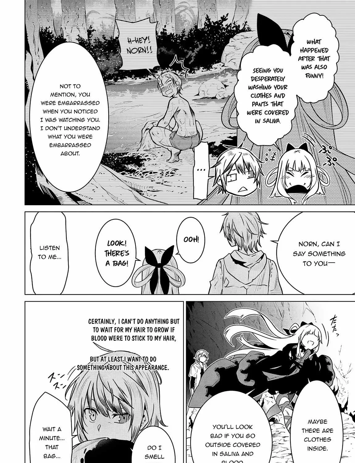 SSS RANK DUNGEON DE KNIFE ICHIHON TEWATASARE TSUIHOU SARETA HAKUMA DOUSHI: YGGDRASIL NO NOROI NIYORI JAKUTEN DEARU MARYOKU FUSOKU O KOKUFUKUSHI SEKAI SAIKYOU E TO ITARU Chapter 3 page 22 - 