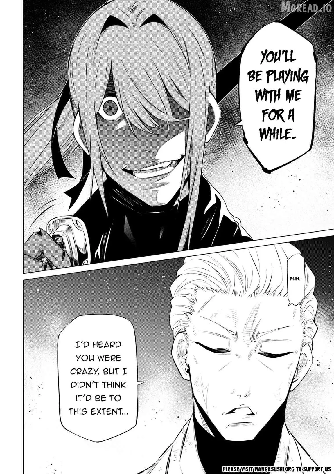 SSS RANK DUNGEON DE KNIFE ICHIHON TEWATASARE TSUIHOU SARETA HAKUMA DOUSHI: YGGDRASIL NO NOROI NIYORI JAKUTEN DEARU MARYOKU FUSOKU O KOKUFUKUSHI SEKAI SAIKYOU E TO ITARU Chapter 30 page 31 - 