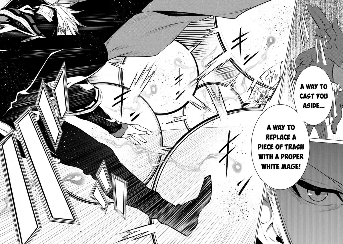 SSS RANK DUNGEON DE KNIFE ICHIHON TEWATASARE TSUIHOU SARETA HAKUMA DOUSHI: YGGDRASIL NO NOROI NIYORI JAKUTEN DEARU MARYOKU FUSOKU O KOKUFUKUSHI SEKAI SAIKYOU E TO ITARU Chapter 30 page 9 - 