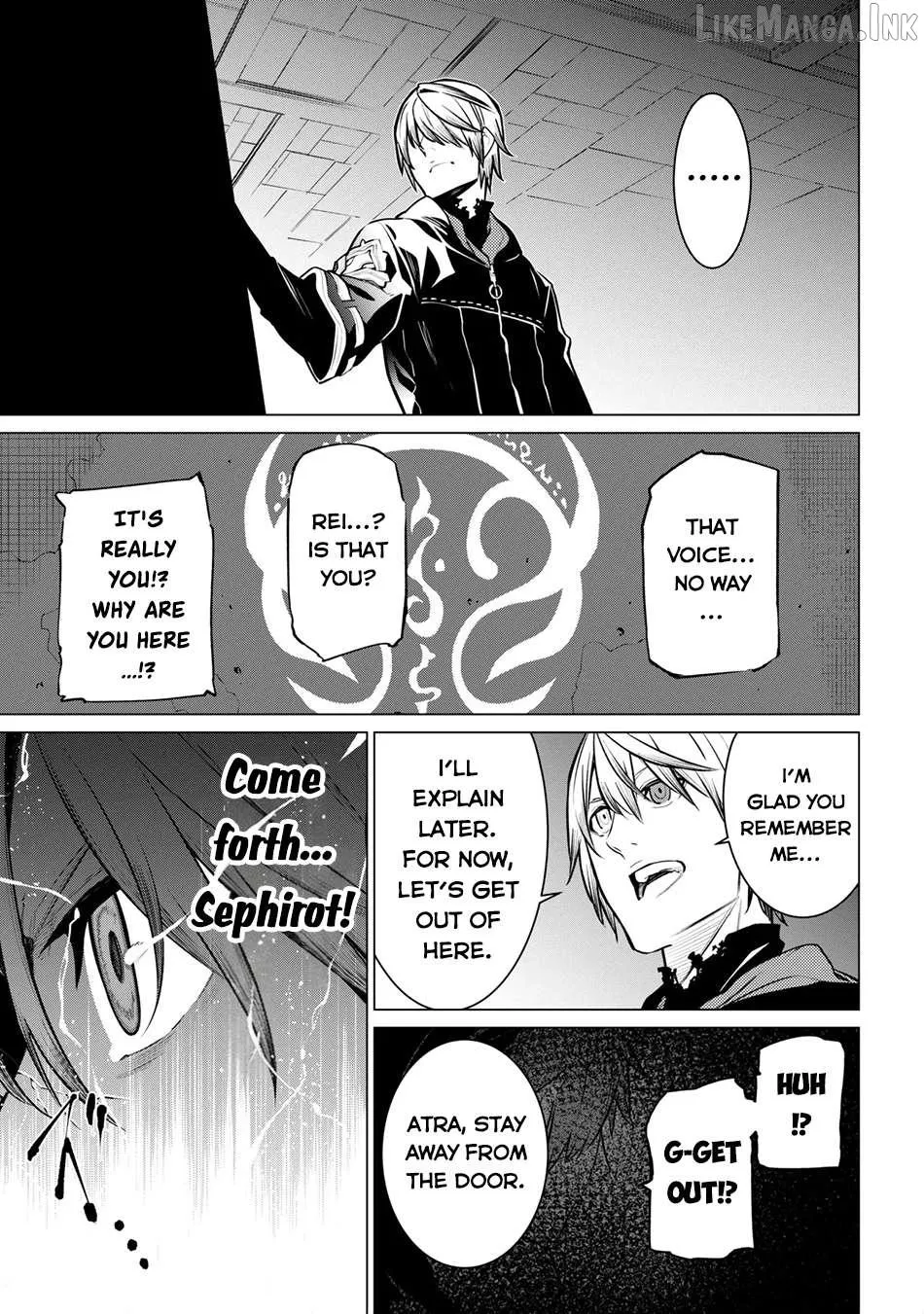 SSS RANK DUNGEON DE KNIFE ICHIHON TEWATASARE TSUIHOU SARETA HAKUMA DOUSHI: YGGDRASIL NO NOROI NIYORI JAKUTEN DEARU MARYOKU FUSOKU O KOKUFUKUSHI SEKAI SAIKYOU E TO ITARU Chapter 31.1 page 6 - 