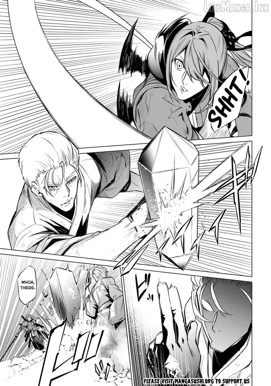 SSS RANK DUNGEON DE KNIFE ICHIHON TEWATASARE TSUIHOU SARETA HAKUMA DOUSHI: YGGDRASIL NO NOROI NIYORI JAKUTEN DEARU MARYOKU FUSOKU O KOKUFUKUSHI SEKAI SAIKYOU E TO ITARU Chapter 31.2 page 11 - 