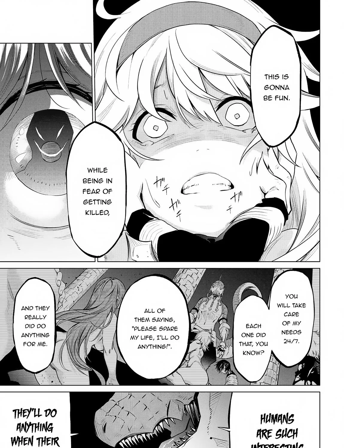 SSS RANK DUNGEON DE KNIFE ICHIHON TEWATASARE TSUIHOU SARETA HAKUMA DOUSHI: YGGDRASIL NO NOROI NIYORI JAKUTEN DEARU MARYOKU FUSOKU O KOKUFUKUSHI SEKAI SAIKYOU E TO ITARU Chapter 4.1 page 27 - 