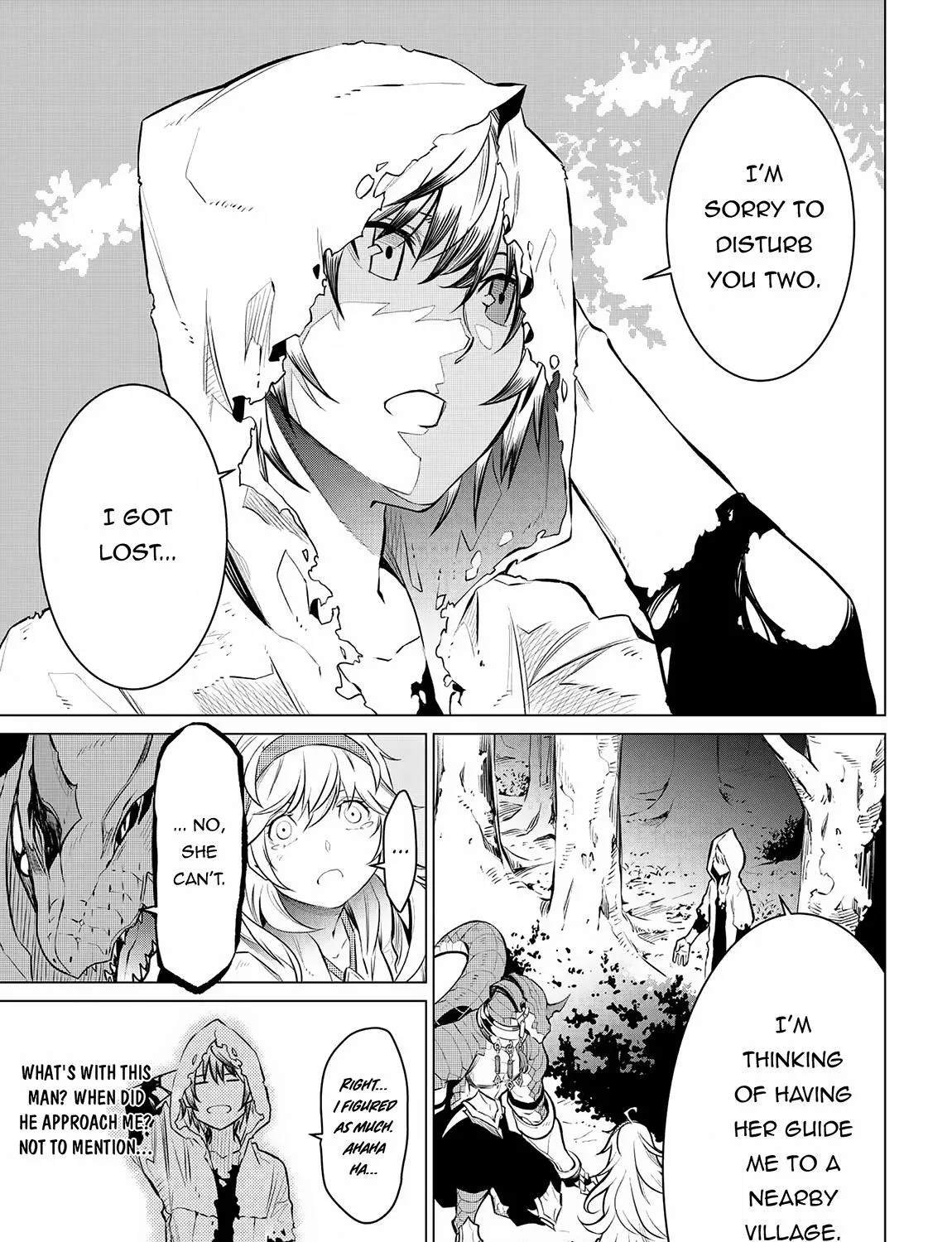 SSS RANK DUNGEON DE KNIFE ICHIHON TEWATASARE TSUIHOU SARETA HAKUMA DOUSHI: YGGDRASIL NO NOROI NIYORI JAKUTEN DEARU MARYOKU FUSOKU O KOKUFUKUSHI SEKAI SAIKYOU E TO ITARU Chapter 4.1 page 35 - 