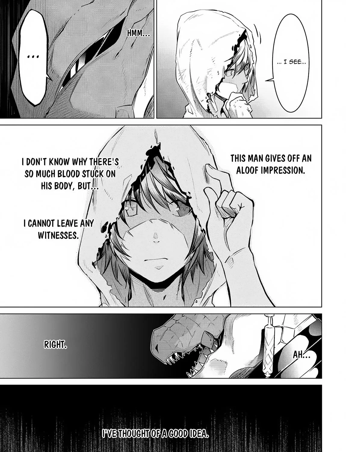 SSS RANK DUNGEON DE KNIFE ICHIHON TEWATASARE TSUIHOU SARETA HAKUMA DOUSHI: YGGDRASIL NO NOROI NIYORI JAKUTEN DEARU MARYOKU FUSOKU O KOKUFUKUSHI SEKAI SAIKYOU E TO ITARU Chapter 4.1 page 39 - 