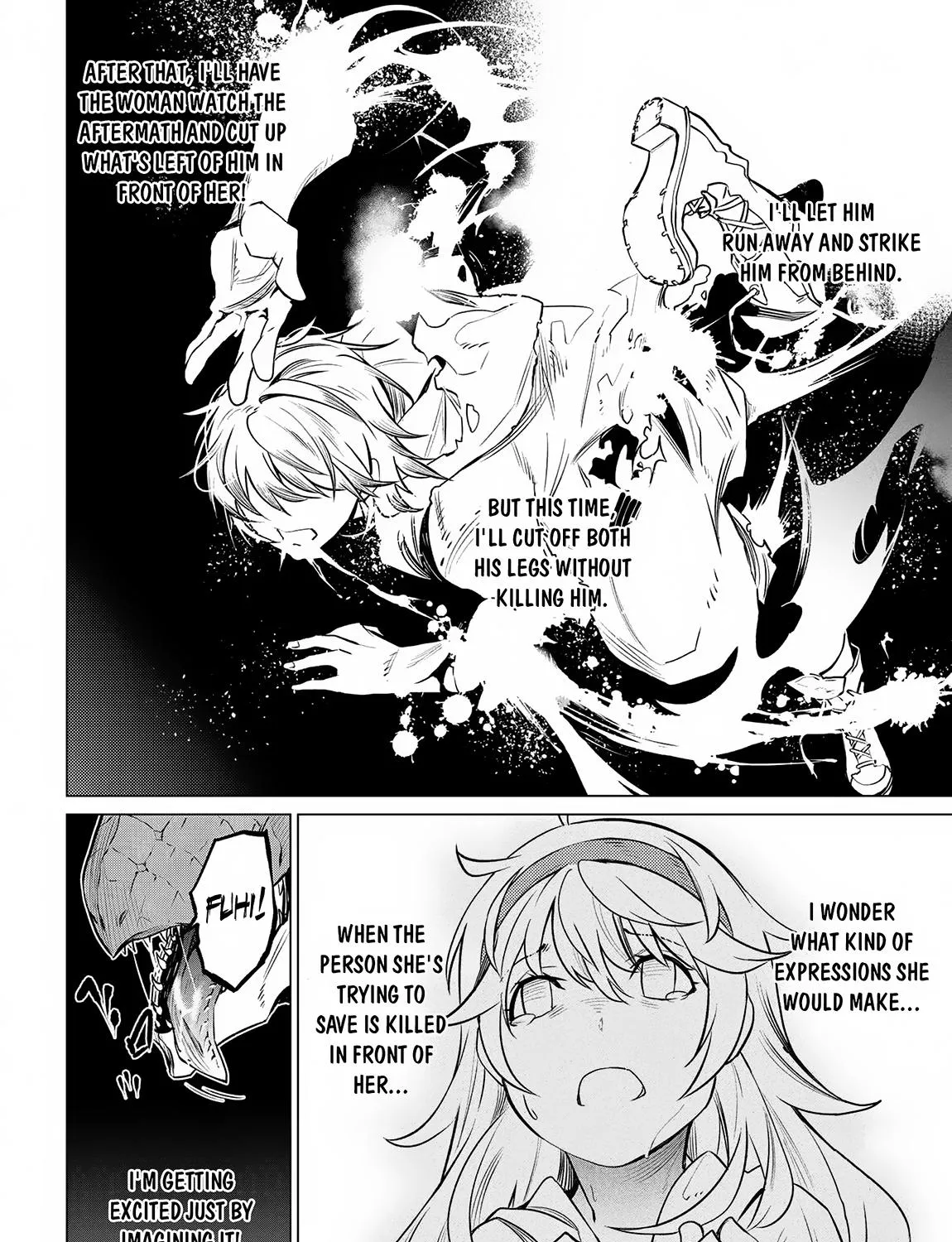 SSS RANK DUNGEON DE KNIFE ICHIHON TEWATASARE TSUIHOU SARETA HAKUMA DOUSHI: YGGDRASIL NO NOROI NIYORI JAKUTEN DEARU MARYOKU FUSOKU O KOKUFUKUSHI SEKAI SAIKYOU E TO ITARU Chapter 4.1 page 41 - 