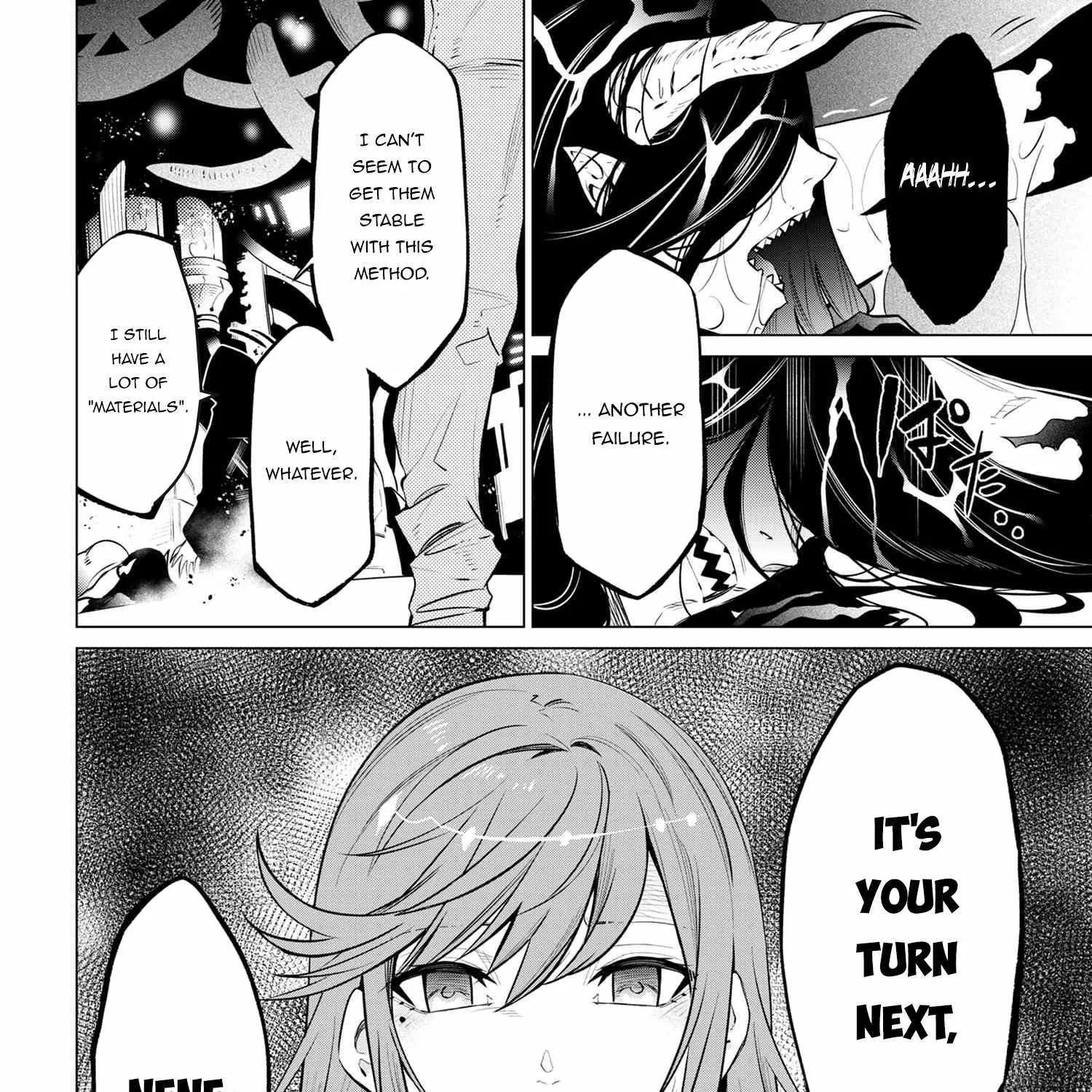 SSS RANK DUNGEON DE KNIFE ICHIHON TEWATASARE TSUIHOU SARETA HAKUMA DOUSHI: YGGDRASIL NO NOROI NIYORI JAKUTEN DEARU MARYOKU FUSOKU O KOKUFUKUSHI SEKAI SAIKYOU E TO ITARU Chapter 4 page 44 - 