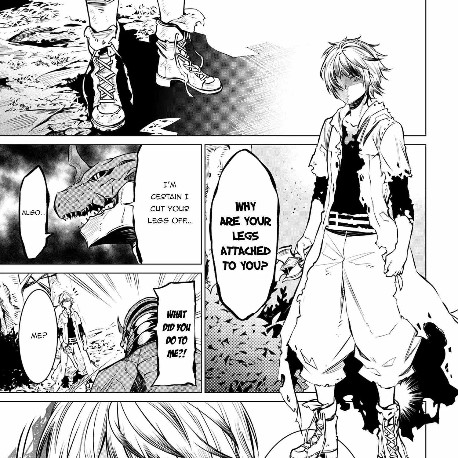 SSS RANK DUNGEON DE KNIFE ICHIHON TEWATASARE TSUIHOU SARETA HAKUMA DOUSHI: YGGDRASIL NO NOROI NIYORI JAKUTEN DEARU MARYOKU FUSOKU O KOKUFUKUSHI SEKAI SAIKYOU E TO ITARU Chapter 4 page 10 - 