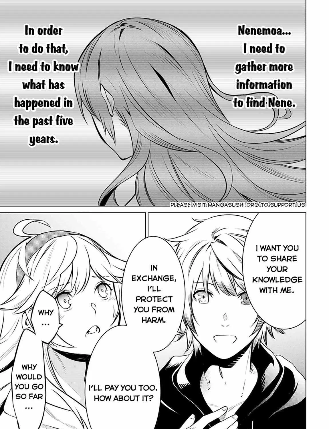 SSS RANK DUNGEON DE KNIFE ICHIHON TEWATASARE TSUIHOU SARETA HAKUMA DOUSHI: YGGDRASIL NO NOROI NIYORI JAKUTEN DEARU MARYOKU FUSOKU O KOKUFUKUSHI SEKAI SAIKYOU E TO ITARU Chapter 5.1 page 17 - 
