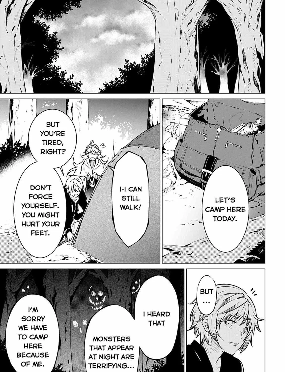 SSS RANK DUNGEON DE KNIFE ICHIHON TEWATASARE TSUIHOU SARETA HAKUMA DOUSHI: YGGDRASIL NO NOROI NIYORI JAKUTEN DEARU MARYOKU FUSOKU O KOKUFUKUSHI SEKAI SAIKYOU E TO ITARU Chapter 5.1 page 29 - 