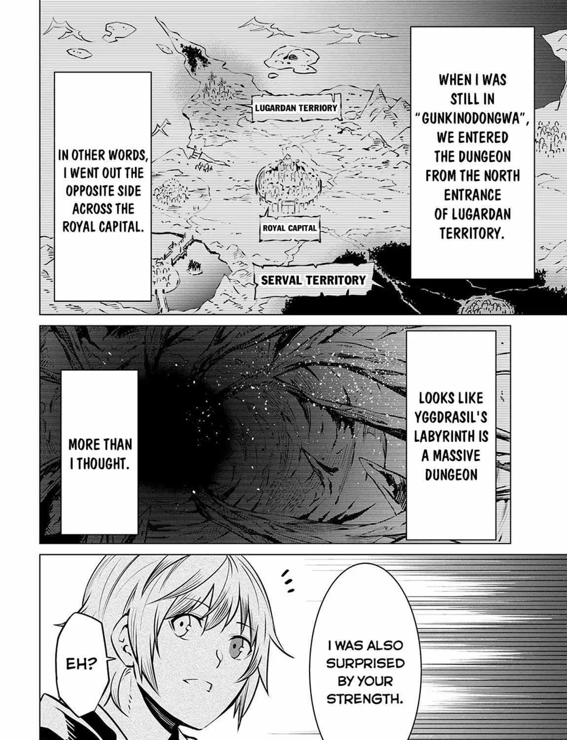 SSS RANK DUNGEON DE KNIFE ICHIHON TEWATASARE TSUIHOU SARETA HAKUMA DOUSHI: YGGDRASIL NO NOROI NIYORI JAKUTEN DEARU MARYOKU FUSOKU O KOKUFUKUSHI SEKAI SAIKYOU E TO ITARU Chapter 5.1 page 35 - 