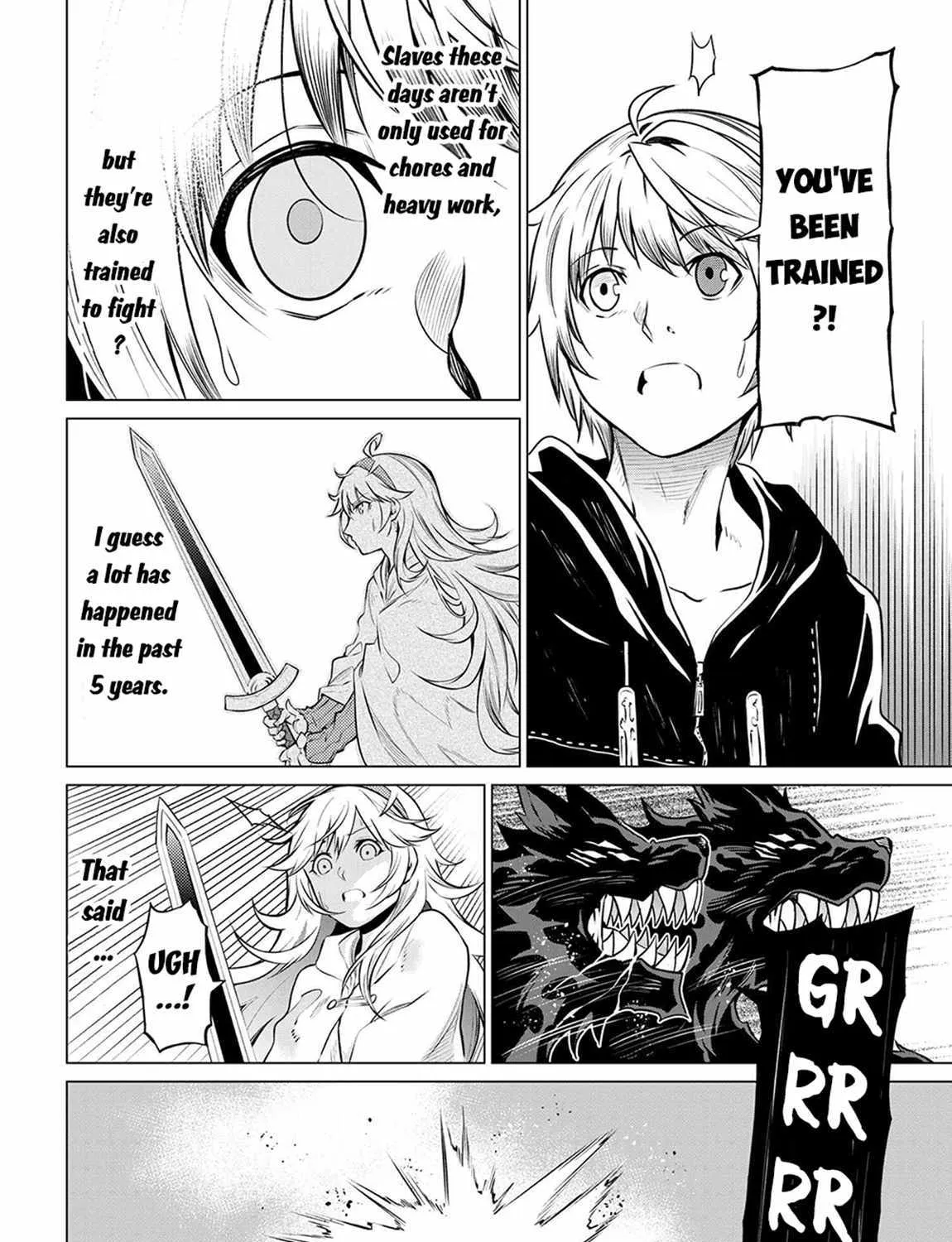 SSS RANK DUNGEON DE KNIFE ICHIHON TEWATASARE TSUIHOU SARETA HAKUMA DOUSHI: YGGDRASIL NO NOROI NIYORI JAKUTEN DEARU MARYOKU FUSOKU O KOKUFUKUSHI SEKAI SAIKYOU E TO ITARU Chapter 5.1 page 6 - 