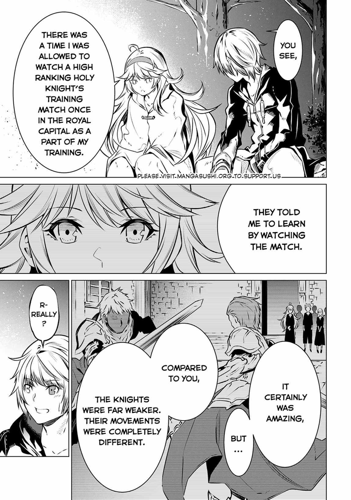 SSS RANK DUNGEON DE KNIFE ICHIHON TEWATASARE TSUIHOU SARETA HAKUMA DOUSHI: YGGDRASIL NO NOROI NIYORI JAKUTEN DEARU MARYOKU FUSOKU O KOKUFUKUSHI SEKAI SAIKYOU E TO ITARU Chapter 5.2 page 20 - 