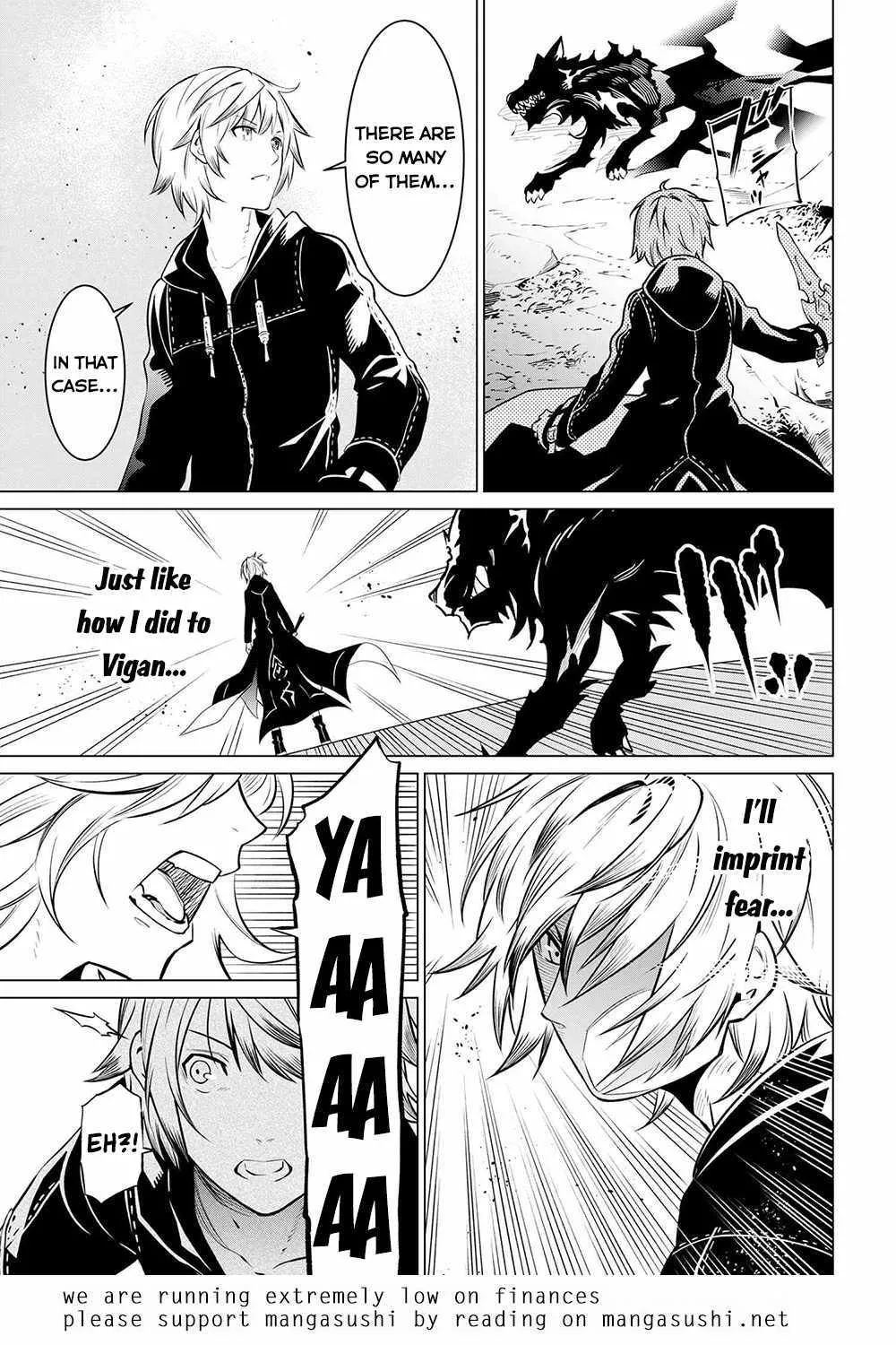 SSS RANK DUNGEON DE KNIFE ICHIHON TEWATASARE TSUIHOU SARETA HAKUMA DOUSHI: YGGDRASIL NO NOROI NIYORI JAKUTEN DEARU MARYOKU FUSOKU O KOKUFUKUSHI SEKAI SAIKYOU E TO ITARU Chapter 5 page 21 - 