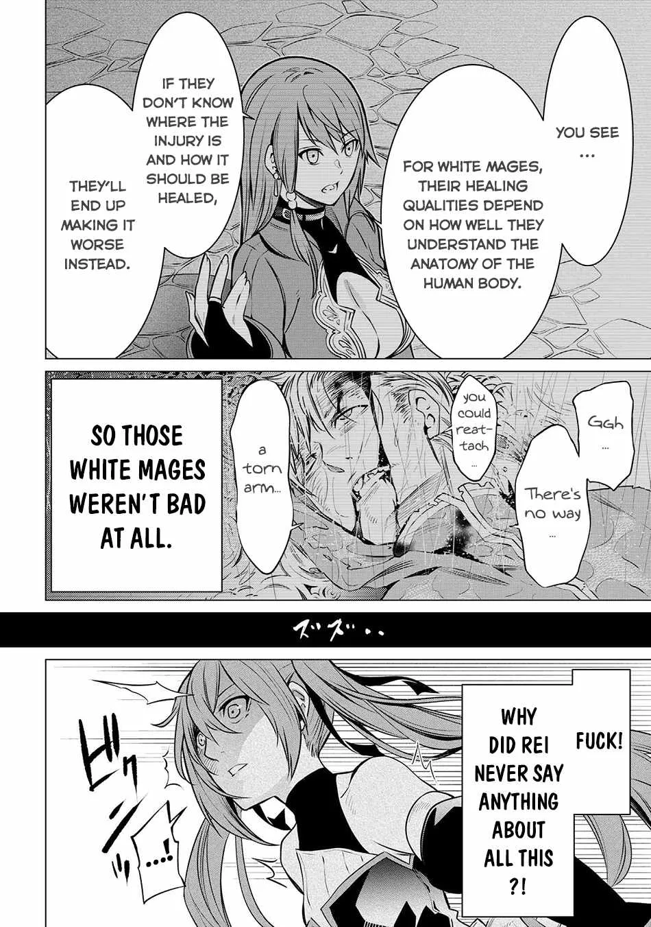 SSS RANK DUNGEON DE KNIFE ICHIHON TEWATASARE TSUIHOU SARETA HAKUMA DOUSHI: YGGDRASIL NO NOROI NIYORI JAKUTEN DEARU MARYOKU FUSOKU O KOKUFUKUSHI SEKAI SAIKYOU E TO ITARU Chapter 6.1 page 17 - 