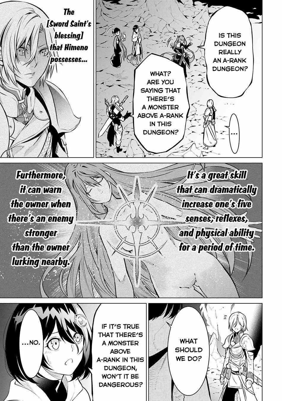 SSS RANK DUNGEON DE KNIFE ICHIHON TEWATASARE TSUIHOU SARETA HAKUMA DOUSHI: YGGDRASIL NO NOROI NIYORI JAKUTEN DEARU MARYOKU FUSOKU O KOKUFUKUSHI SEKAI SAIKYOU E TO ITARU Chapter 6.1 page 8 - 
