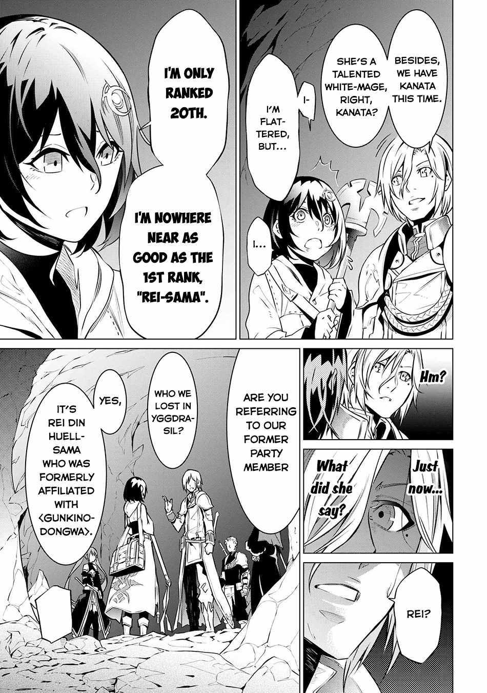 SSS RANK DUNGEON DE KNIFE ICHIHON TEWATASARE TSUIHOU SARETA HAKUMA DOUSHI: YGGDRASIL NO NOROI NIYORI JAKUTEN DEARU MARYOKU FUSOKU O KOKUFUKUSHI SEKAI SAIKYOU E TO ITARU Chapter 6.2 page 9 - 