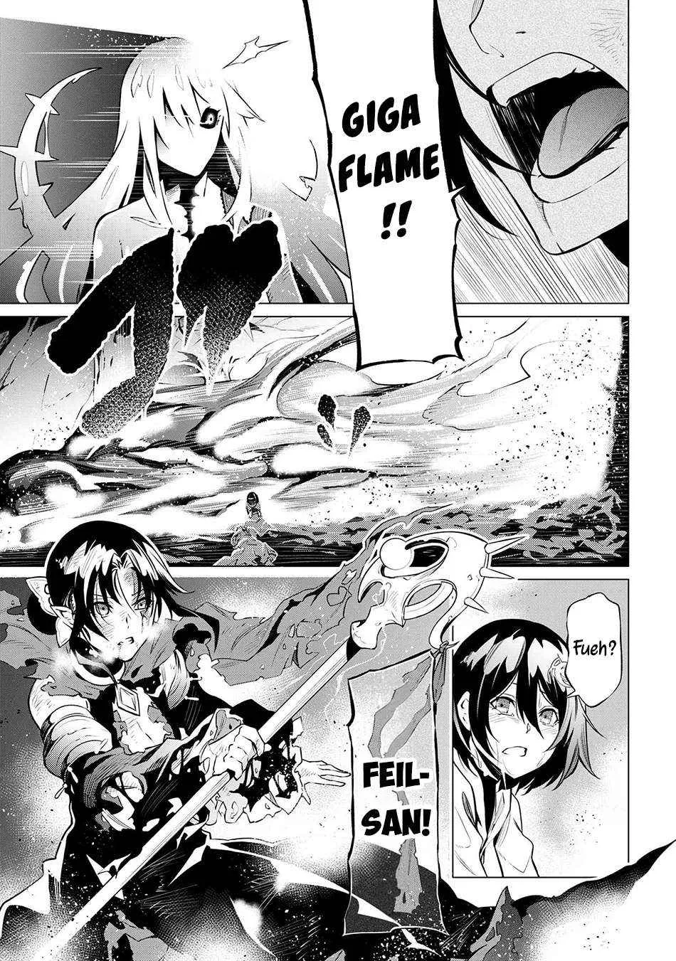 SSS RANK DUNGEON DE KNIFE ICHIHON TEWATASARE TSUIHOU SARETA HAKUMA DOUSHI: YGGDRASIL NO NOROI NIYORI JAKUTEN DEARU MARYOKU FUSOKU O KOKUFUKUSHI SEKAI SAIKYOU E TO ITARU Chapter 7.2 page 17 - 