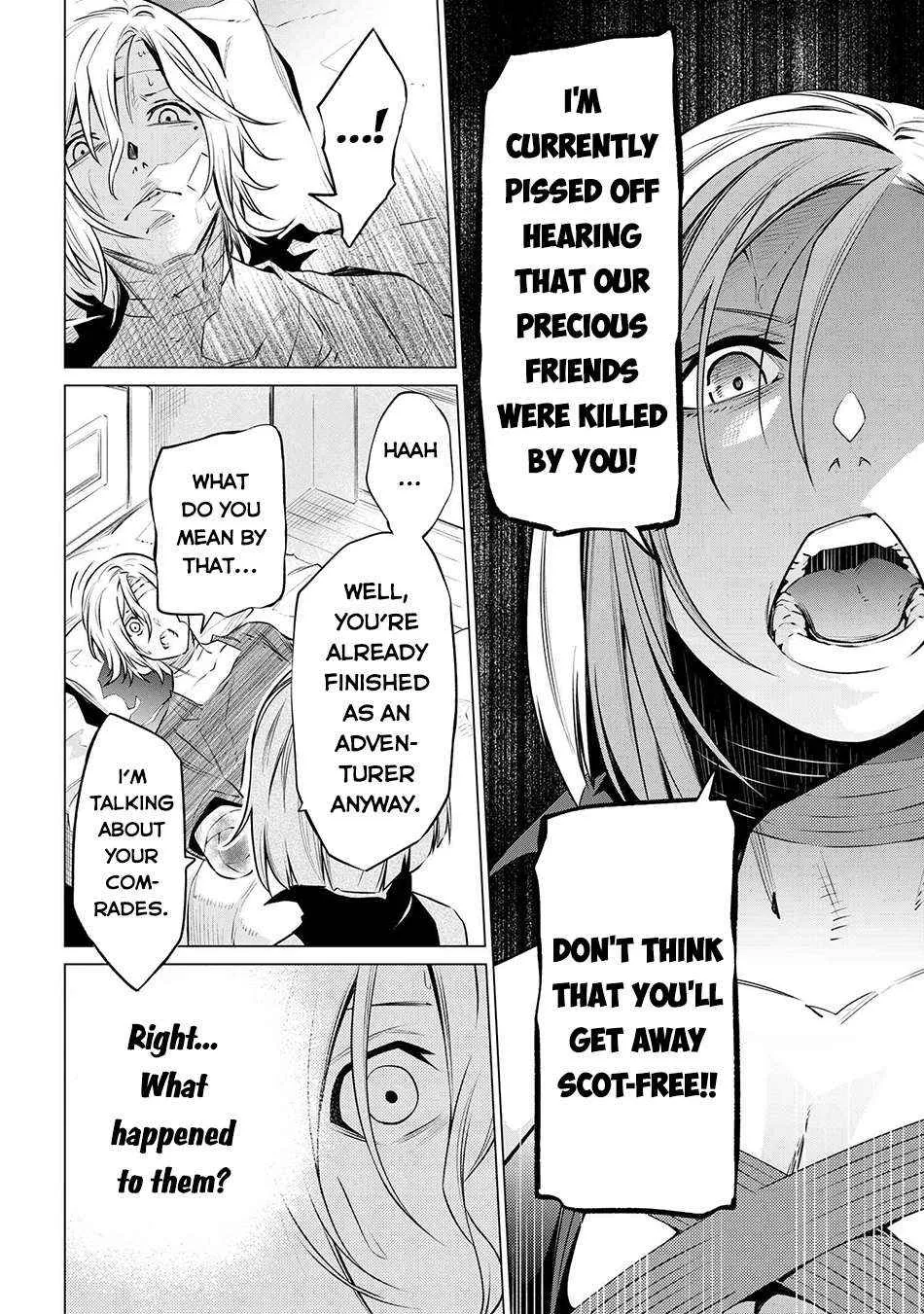 SSS RANK DUNGEON DE KNIFE ICHIHON TEWATASARE TSUIHOU SARETA HAKUMA DOUSHI: YGGDRASIL NO NOROI NIYORI JAKUTEN DEARU MARYOKU FUSOKU O KOKUFUKUSHI SEKAI SAIKYOU E TO ITARU Chapter 7.2 page 26 - 
