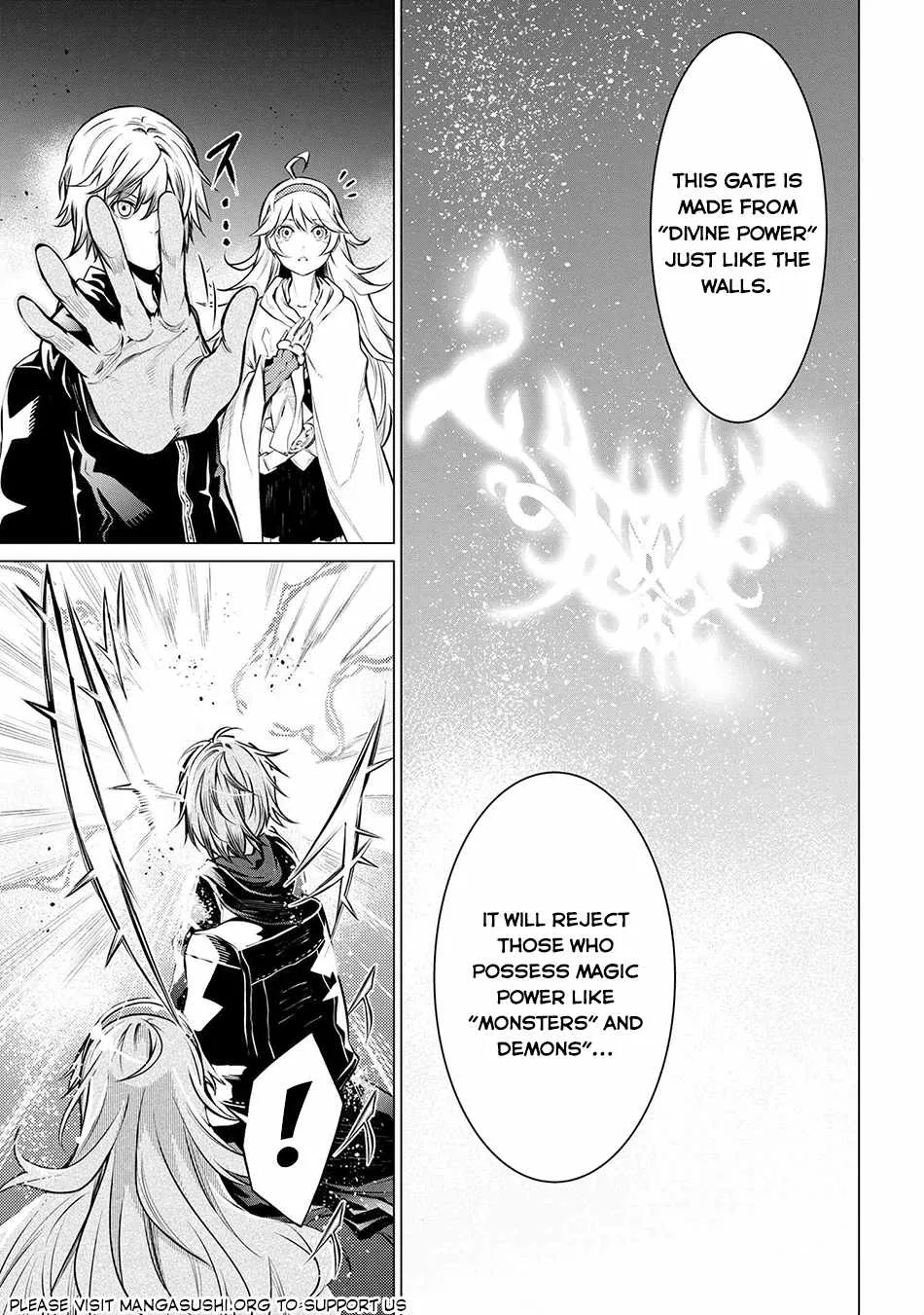 SSS RANK DUNGEON DE KNIFE ICHIHON TEWATASARE TSUIHOU SARETA HAKUMA DOUSHI: YGGDRASIL NO NOROI NIYORI JAKUTEN DEARU MARYOKU FUSOKU O KOKUFUKUSHI SEKAI SAIKYOU E TO ITARU Chapter 8.1 page 13 - 