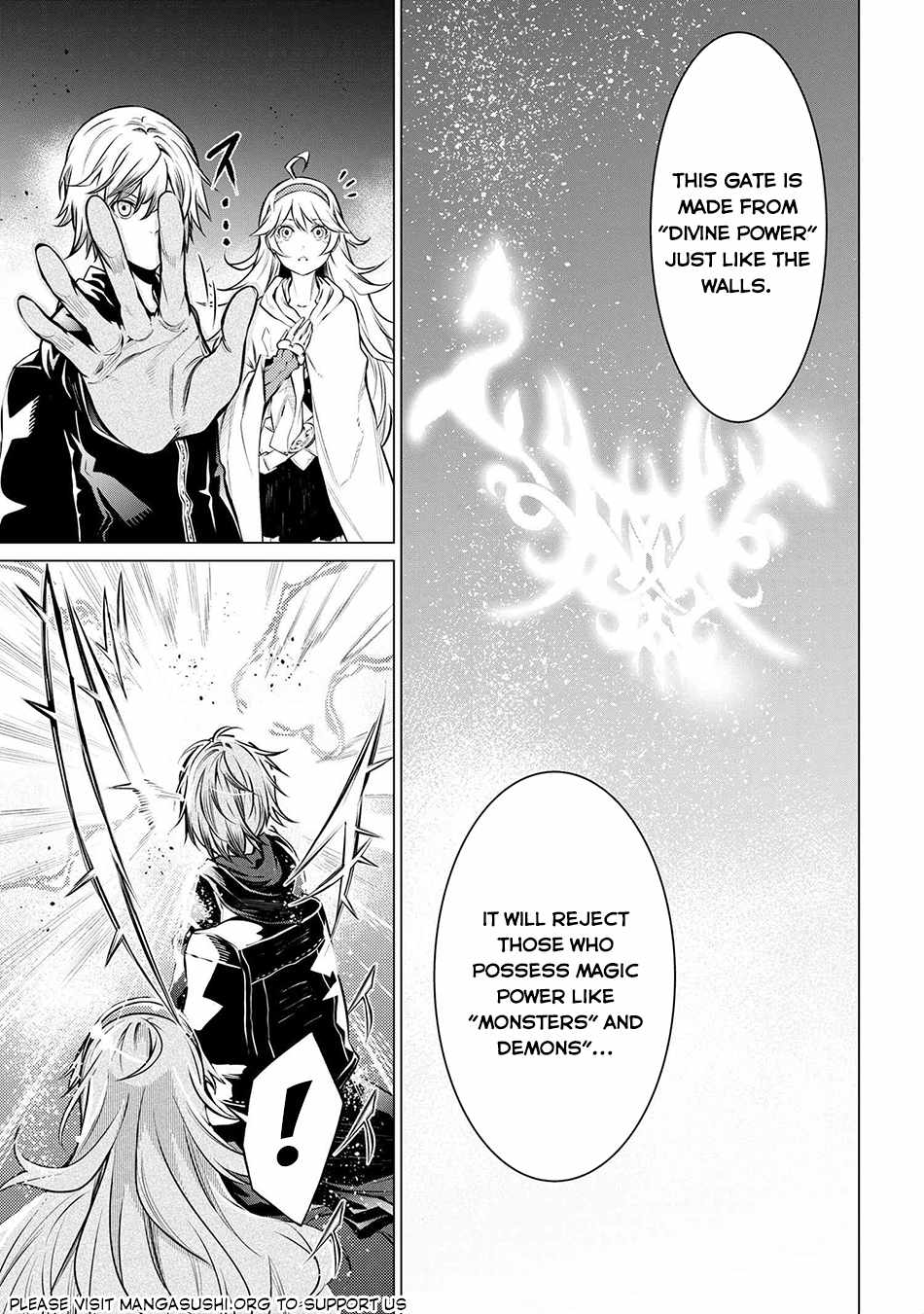 SSS RANK DUNGEON DE KNIFE ICHIHON TEWATASARE TSUIHOU SARETA HAKUMA DOUSHI: YGGDRASIL NO NOROI NIYORI JAKUTEN DEARU MARYOKU FUSOKU O KOKUFUKUSHI SEKAI SAIKYOU E TO ITARU Chapter 8.2 page 12 - 