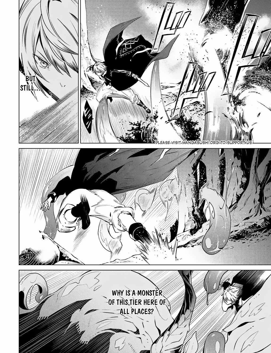 SSS RANK DUNGEON DE KNIFE ICHIHON TEWATASARE TSUIHOU SARETA HAKUMA DOUSHI: YGGDRASIL NO NOROI NIYORI JAKUTEN DEARU MARYOKU FUSOKU O KOKUFUKUSHI SEKAI SAIKYOU E TO ITARU Chapter 8 page 11 - 