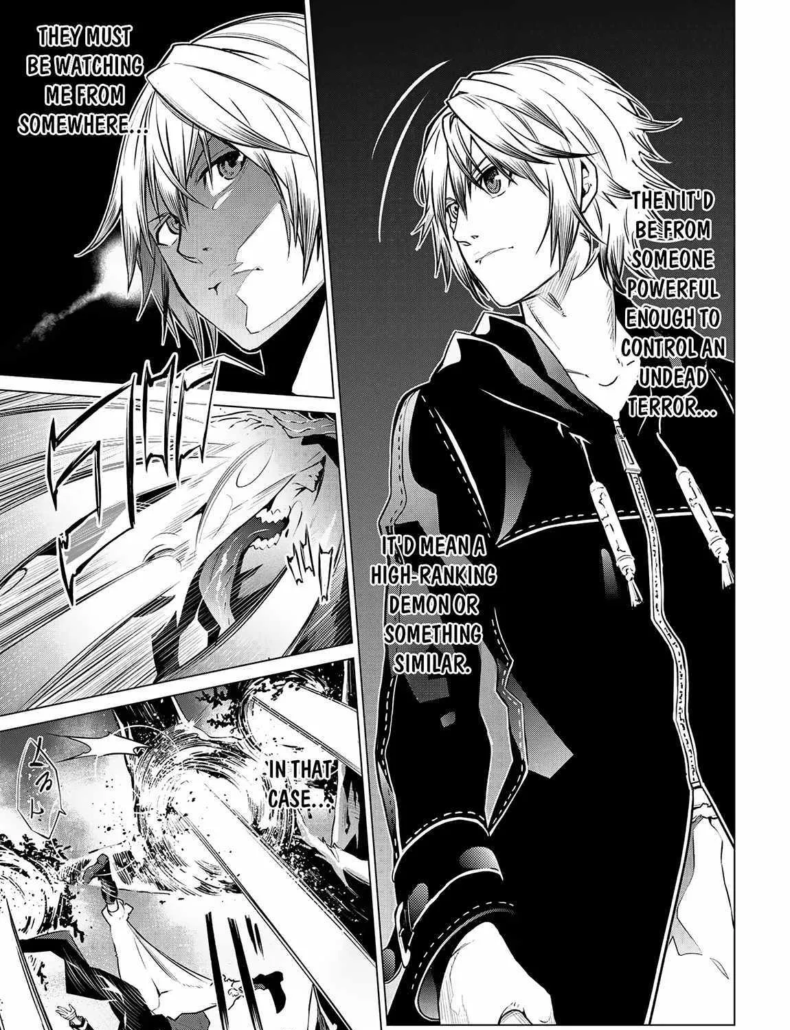 SSS RANK DUNGEON DE KNIFE ICHIHON TEWATASARE TSUIHOU SARETA HAKUMA DOUSHI: YGGDRASIL NO NOROI NIYORI JAKUTEN DEARU MARYOKU FUSOKU O KOKUFUKUSHI SEKAI SAIKYOU E TO ITARU Chapter 8 page 17 - 