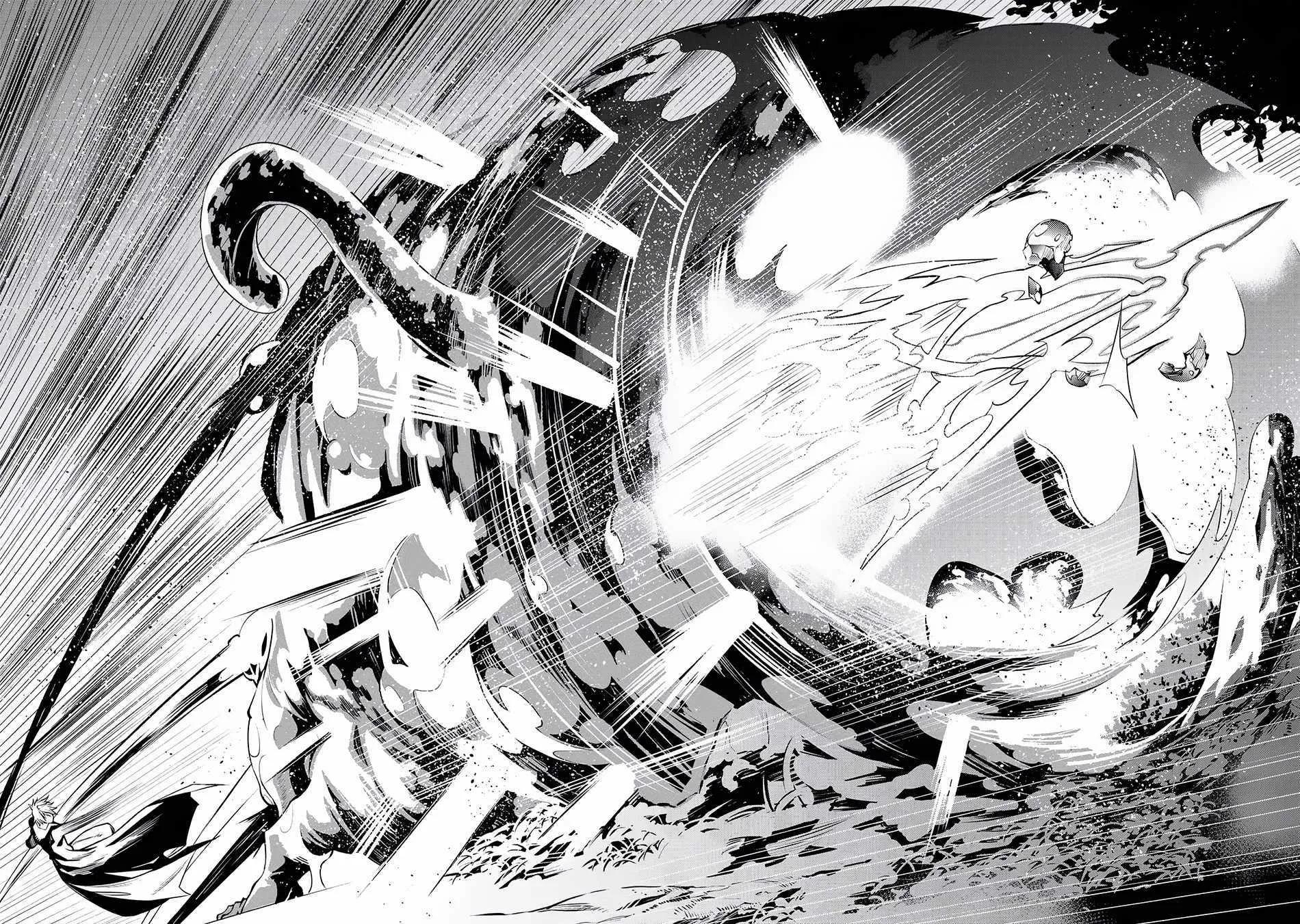 SSS RANK DUNGEON DE KNIFE ICHIHON TEWATASARE TSUIHOU SARETA HAKUMA DOUSHI: YGGDRASIL NO NOROI NIYORI JAKUTEN DEARU MARYOKU FUSOKU O KOKUFUKUSHI SEKAI SAIKYOU E TO ITARU Chapter 8 page 35 - 